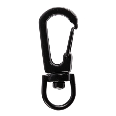 
                                            Snap Hook carabiner, S, black
                                            