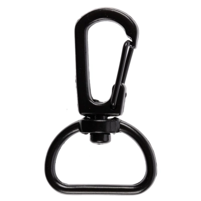 
                                                Застежка-карабин Snap Hook, M, черная
                                                