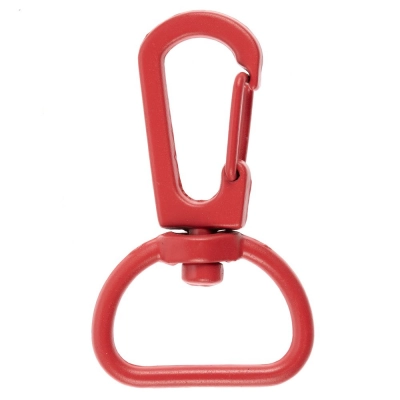
                                                Застежка-карабин Snap Hook, M, красная
                                                