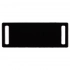Metallic sign Kova, black