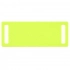 Metallic sign Kova, yellow neon