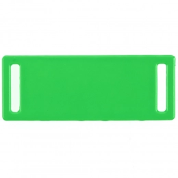 Шильдик металлический Kova, зеленый неон