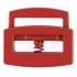 Red cord latch.