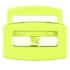 Yellow neon Latch cord fastener.
