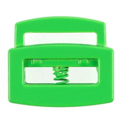 
                                                Green neon Latch cord fastener.
                                                