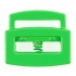 Green neon Latch cord fastener.