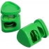 Natch cord lock, M, neon green.
