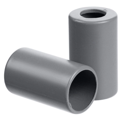 
                                            Pair of lace tips for Tizzle shoelaces, gray
                                            