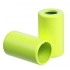 Pair of Tizzle lace tips, yellow neon