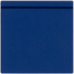 Blue PVC label from Kare.