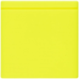 Лейбл из ПВХ Kare, желтый неон