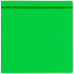 Лейбл из ПВХ Kare, зеленый неон