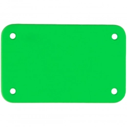 Лейбл из ПВХ Kreta, S, зеленый неон