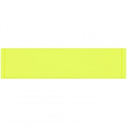 Лейбл из ПВХ Tarea, желтый неон