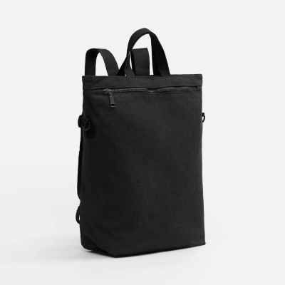 
                                                Casual ver.2 black shopper backpack.
                                                