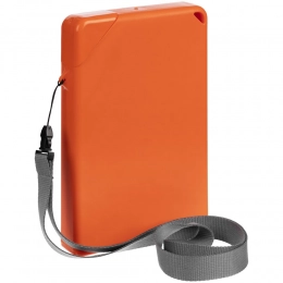 Flat water bottle Flacon, orange