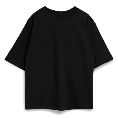 
                                                Oversized unisex Base Space black T-shirt.
                                                