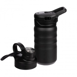 Fujisan 2.0 thermos bottle without logo, black.