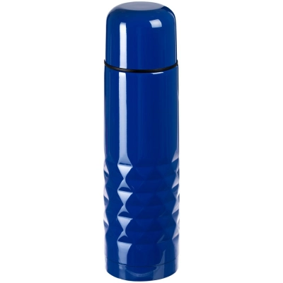 
                                                Prismatic blue thermos.
                                                