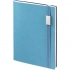 Vivian Metal daily planner, undated, blue.