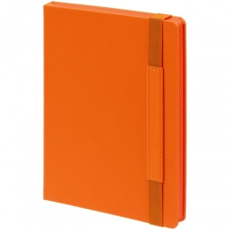 Peel undated orange daily planner.
