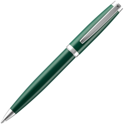 
                                                Ballpoint pen Letra Chrome, glossy, dark green.
                                                