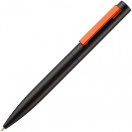 Ballpoint pen Inkolor, black with orange.