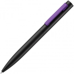 Ballpoint pen Inkolor, black with purple.