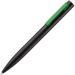 Ballpoint pen Inkolor, black with green.