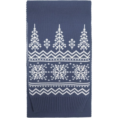 
                                                Шарф Elnik, серый с молочно-белым
                                                