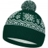 Elnik green cap with milk-white.