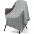 Slumberland silver-grey melange blanket.