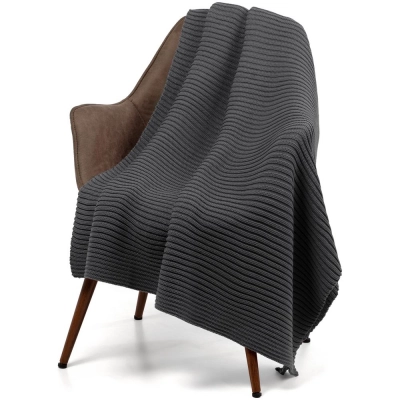 
                                                Quill blanket, dark gray
                                                