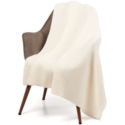 
                                                Quill blanket, creamy white
                                                