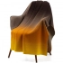 Dreamshades yellow with brown blanket.