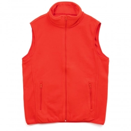 Жилет флисовый унисекс Nesse, красный