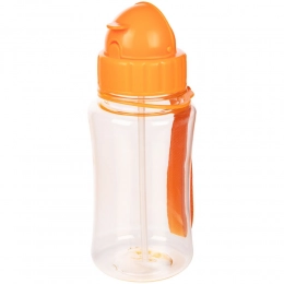Nimble orange children's water bottle.