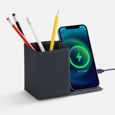
                                                Folding organizer with wireless charging Midstream ver.2, grey.
                                                