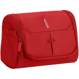 Ironik 2.0 red toiletry bag.