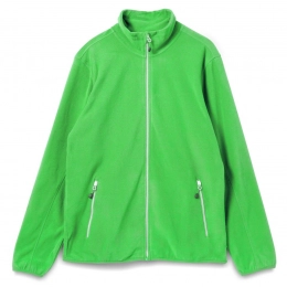 Men's Twohand fleece jacket, green apple
