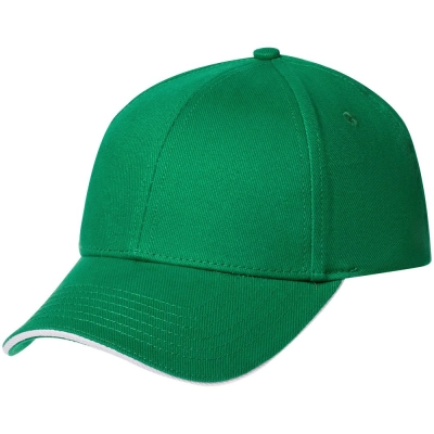 
                                                Spiker baseball cap, green with white.
                                                