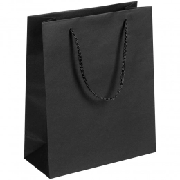 Paper bag Vid M, black