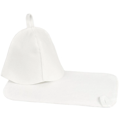 
                                            Heat Off sauna set with a mat, white.
                                            