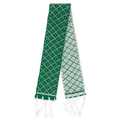 
                                                Knitted scarf Dress Cup, green
                                                
