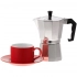 Clio coffee set, red