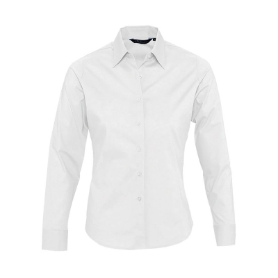 
                                                Women's long-sleeved shirt Eden 140 white
                                                