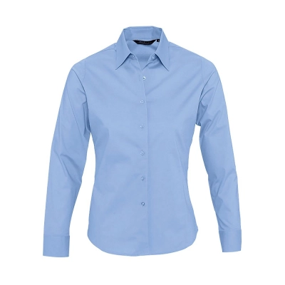 
                                                Women's long-sleeved shirt Eden 140 blue
                                                
