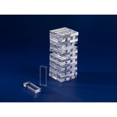 
                                                Игра Acrylic Tower, прозрачная
                                                
