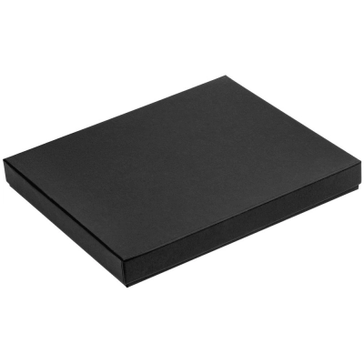
                                            Overlap box with compartment for a diary and pen, ver.2, black
                                            