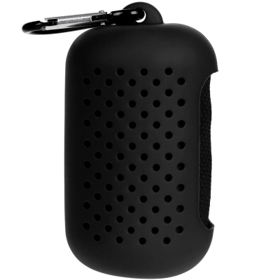 
                                                Cooling towel Narvik in a silicone case, black
                                                